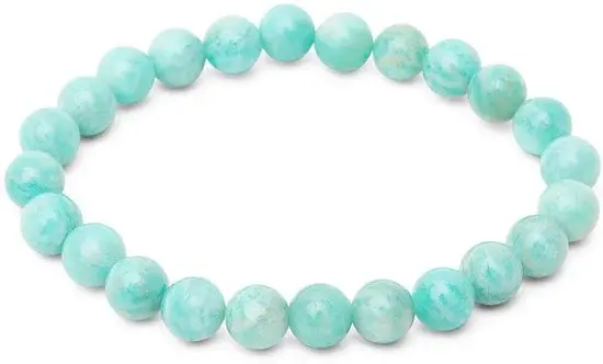 Zentana Premium Pure Amazoniet Balans Armband - Nieuw Outlet