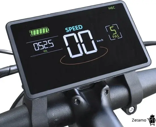 Zetamo H6C Fiets Display Ouxi V20 25 km/u - Nieuw