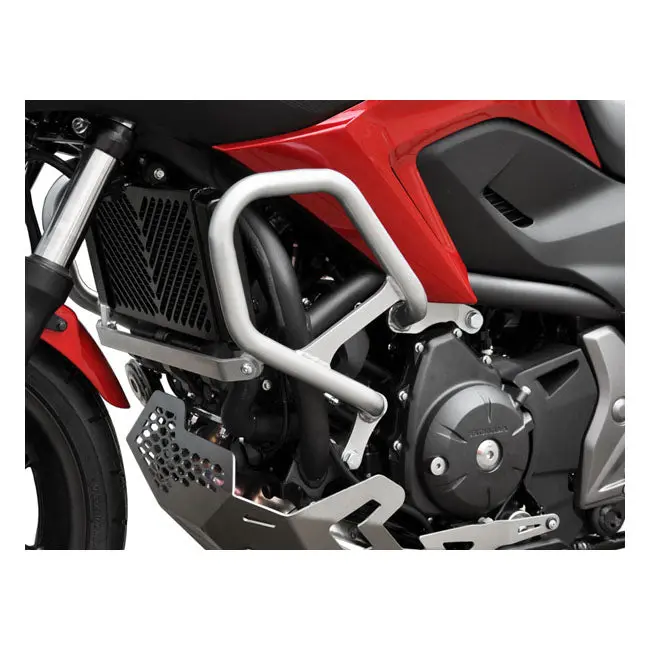Zieger Crash Bar Silver Honda 12-14 NC 700S/X ; 14-20 NC 750 S ; 14-20 NC 750 X